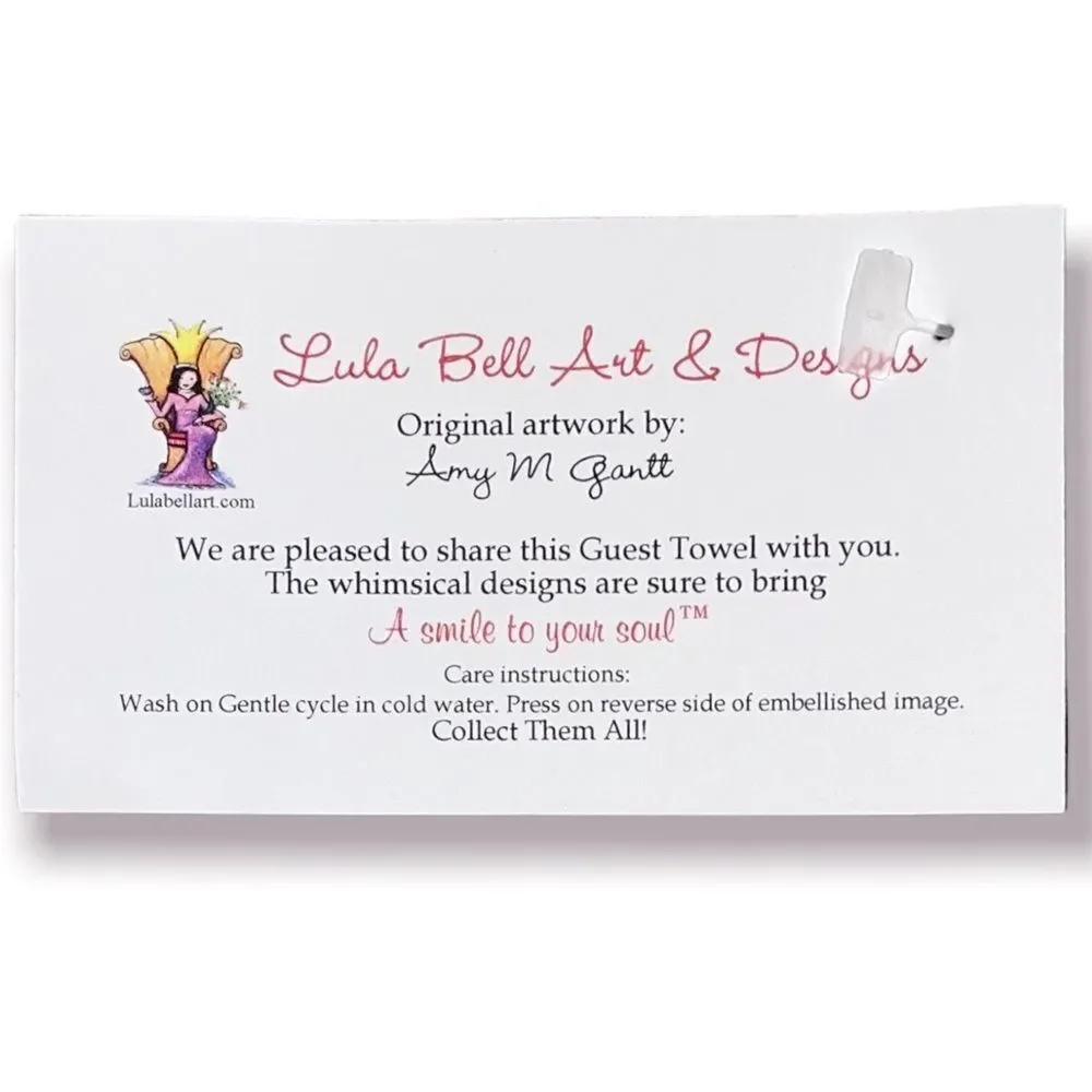 𝅺lula Bell Designs Tennis Trio Linen Guest Towel